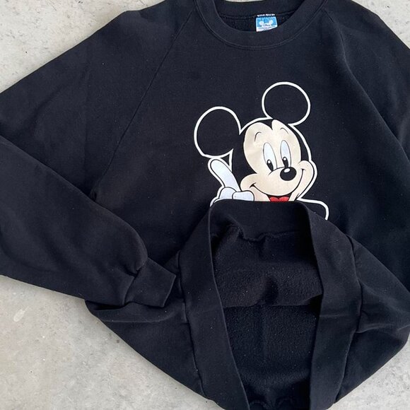 Vintage 90s Disney Mickey Mouse Crewneck Sweatshirt - Picture 3 of 5